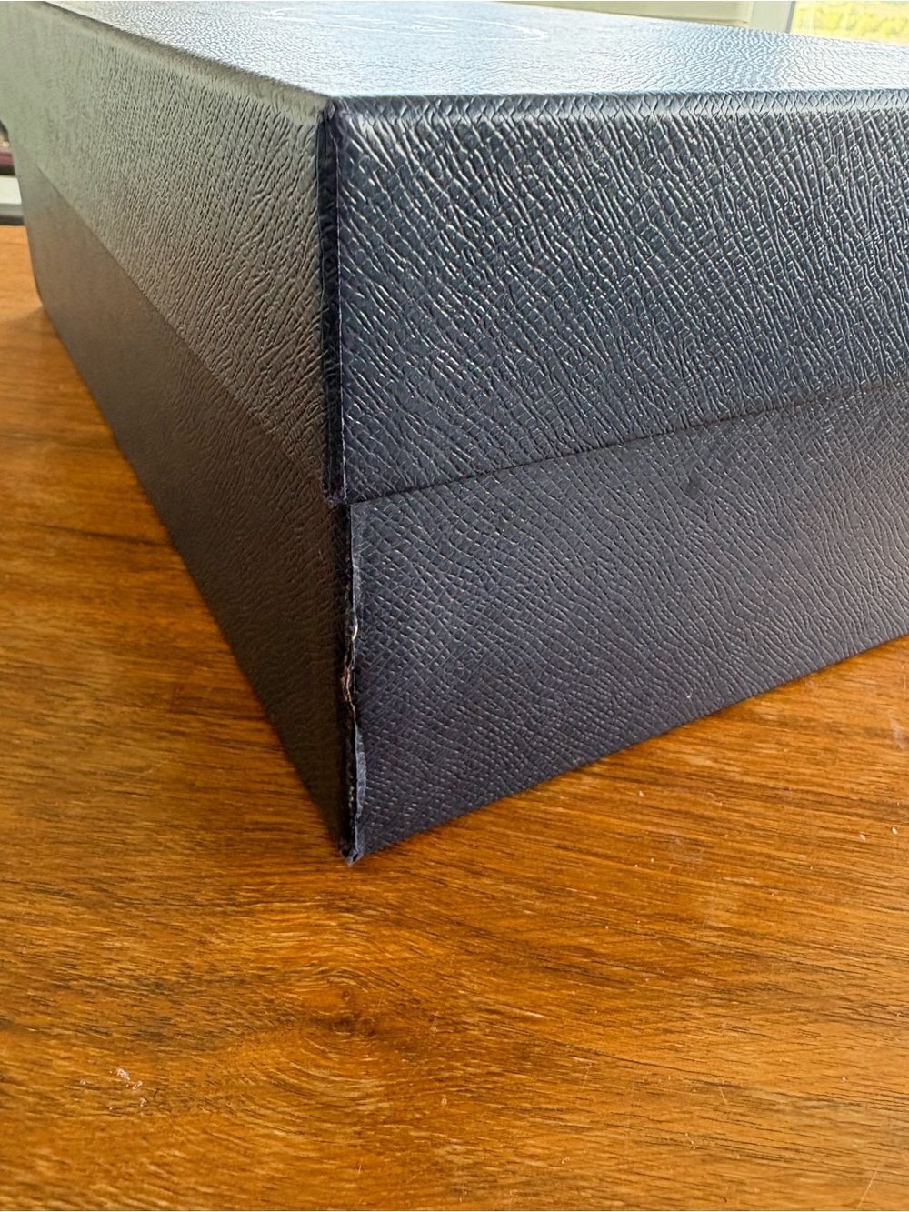 Prada Milano Navy Gift Box with Silver Logo - Picture 8 of 10